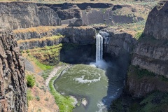 Palouse Falls, full view of the plunge pool