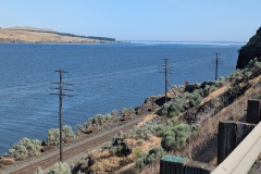 View of the Columbia River to the north
