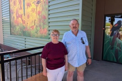 Jim and his wife