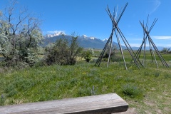Mountains backdrop