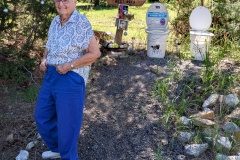 No, she didn't use it...