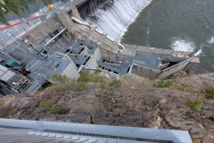 Looking down at the Fish Stairway (Ladder)