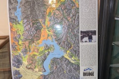 Map of Lake Pend Oreille, ca 2019, finally presented to geology to the public