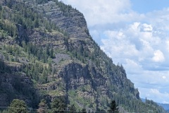 Canyon Walls carved by the floods