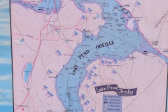 We're at lower left corner of the lake: Farragut SP and Bayview