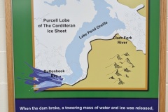 When the Ice Dam broke, the water flowed from the SW corner of Lake Pend Oreille