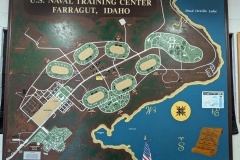 Map of Naval Training Center, in Farragut SP