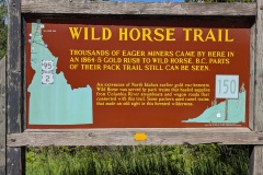 Many Gold Miners came thru here in 1864-65