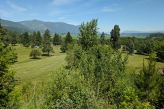 Valley on the way to Bonners Ferry, driving thru the Purcell Trench