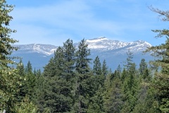 Snow covered peaks