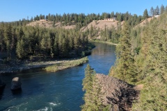 This is looking down river