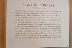 Canyon Princess sculpture