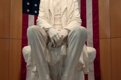 Abraham Lincoln, the 16th president of the United States from March 4, 1861, until his assassination on April 15, 1865.