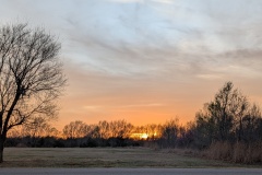 Canton Lake RV park, still in Oklahoma