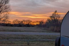 Sun is setting