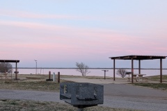 Pink gets more intense as the sun sets