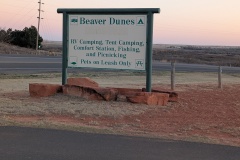 Beaver Dunes Park is a 520-acre outdoor recreation area located just north of Beaver in the Oklahoma Panhandle