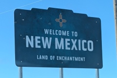 Entering New Mexico