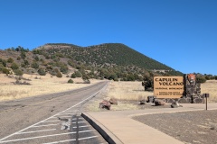 Entering Capulin Volcano National Monument