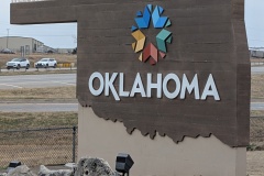 Entering Oklahoma