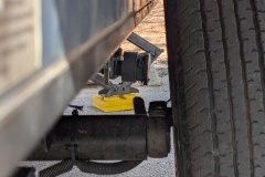 New tire, fender still missing. Does this look straight to you?