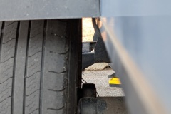Tire on the other side, looks crooked to me!