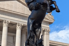 Bronze Tribute to the Romantic Riders of the Range, 1930