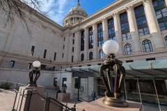 Access to the capital building