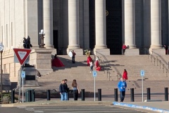 People celebrating a wedding