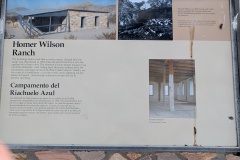 Homer Wilson Ranch - abandoned in 1945