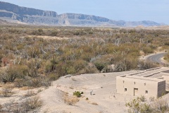 Castolon is on a floodplain of the Rio Grande and it has a lot of history