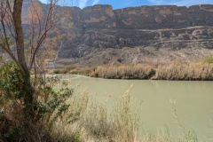 Following the Rio Grande heading toward SE