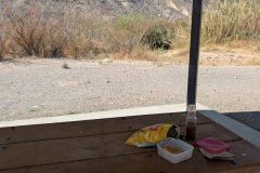 Picnic area by the river