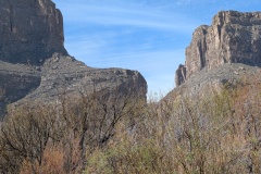 Approaching the entrance to Santa Elena Canyon