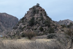 On our way back to the Visitor Center, looks like a volcanic cone