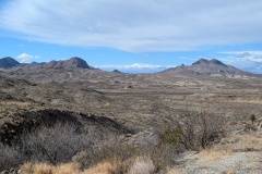 Fascinating contours and colors in the distance