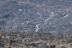 This looks like a waterfall - it was in February and there had been some rain