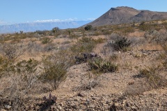 Look in the distance and you see several more mountain ranges