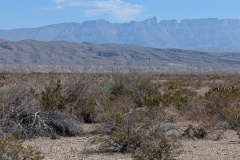 3 Mountain Ranges to the east, the largest is Sierra del Carmen which reaches into Mexico