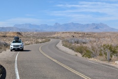 This is the scenery behind my truck to the west