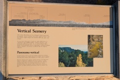 Sign shows the mountain range in the distance, including Chisos Mountains on the left. I will explore that on another day.