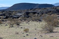 One of many volcanic cinder cones, in the area of Amboy Crater in the Mojave Desert