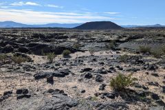 Amboy Crater and lava fields