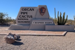 Entrance to Organ Pipe Cactus National Monument