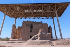 The main original structure - - the shelter helps to preserve it