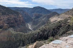 The Salt River that created the valley