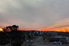 Sunset almost over