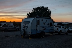 At RV park in Pie Town, NM